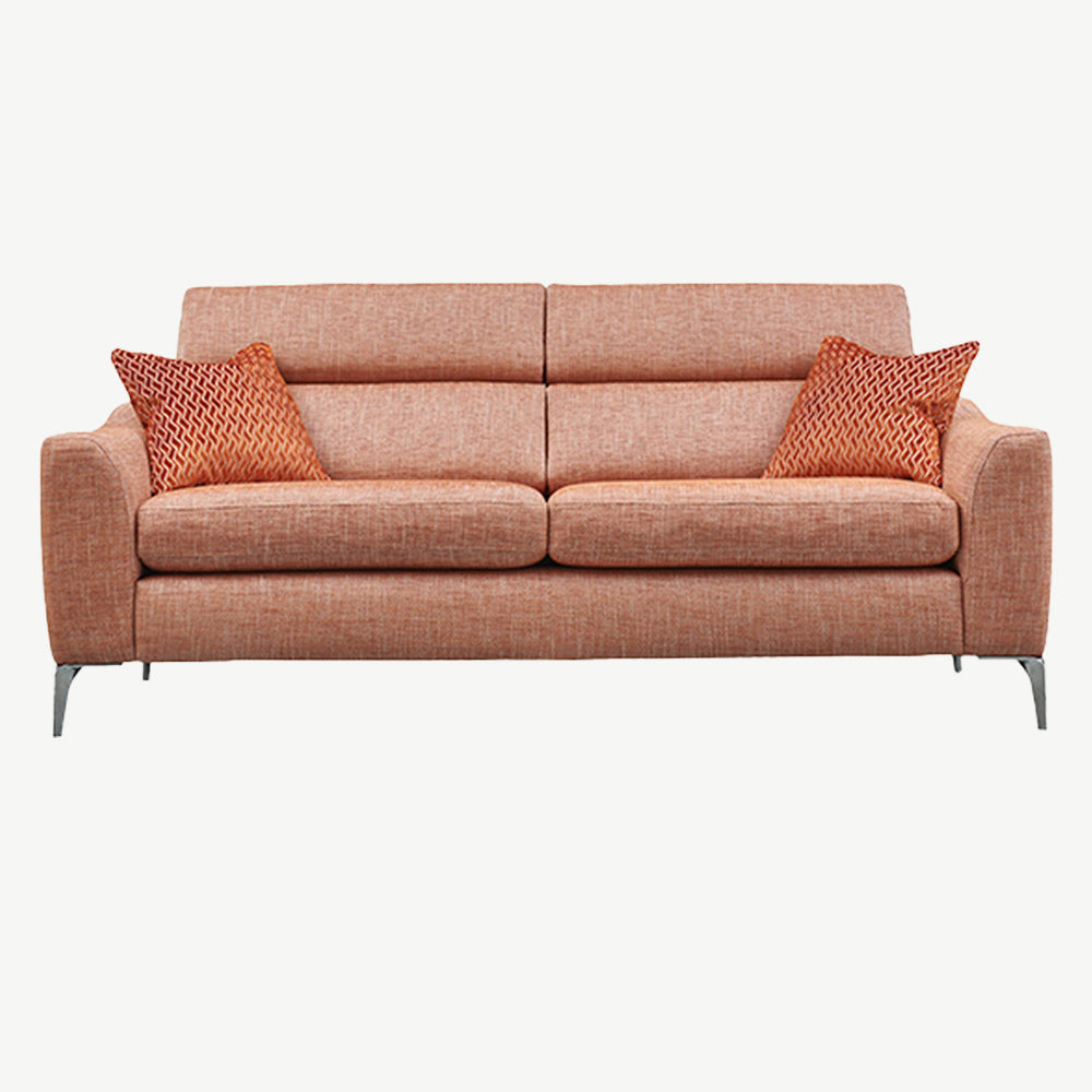 Melrose 2 Seater Sofa in melrose-orange