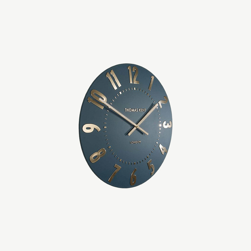 20" Midnight Blue Mulberry Wall Clock