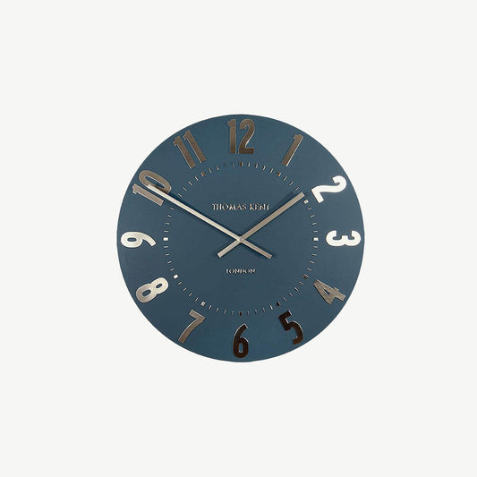20" Midnight Blue Mulberry Wall Clock