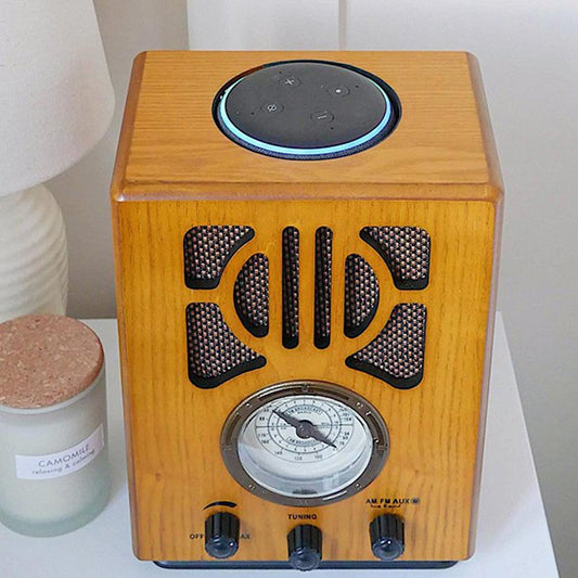 Old style Radio with Amazon Alexa