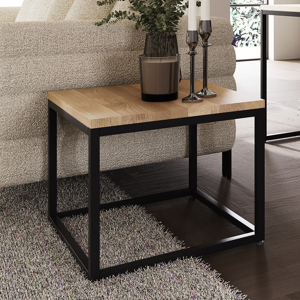 Jasper Square Side Table in Oak