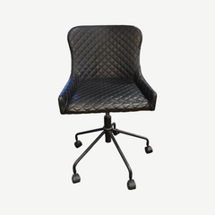 Black PU Leather Ottowa Office Chair