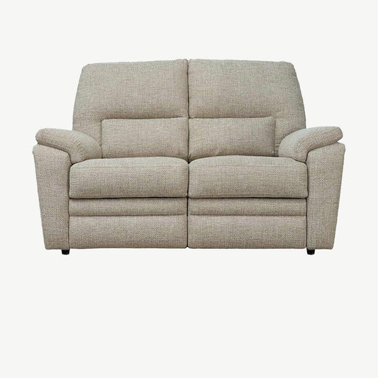 Parker Knoll Hampton 2 Seater Static Sofa in Willow-Pebble