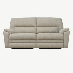 Parker Knoll Hampton 2 Seater Double Power Recliner in Willow-Pebble