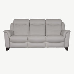 Parker Knoll Manhattan 3 Seater Power Recliner Sofa in Como-Dove-Leather