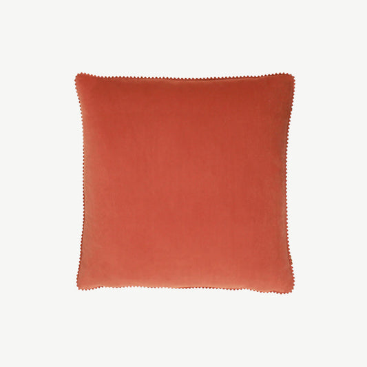 Cosmo Velvet Cushion Brick