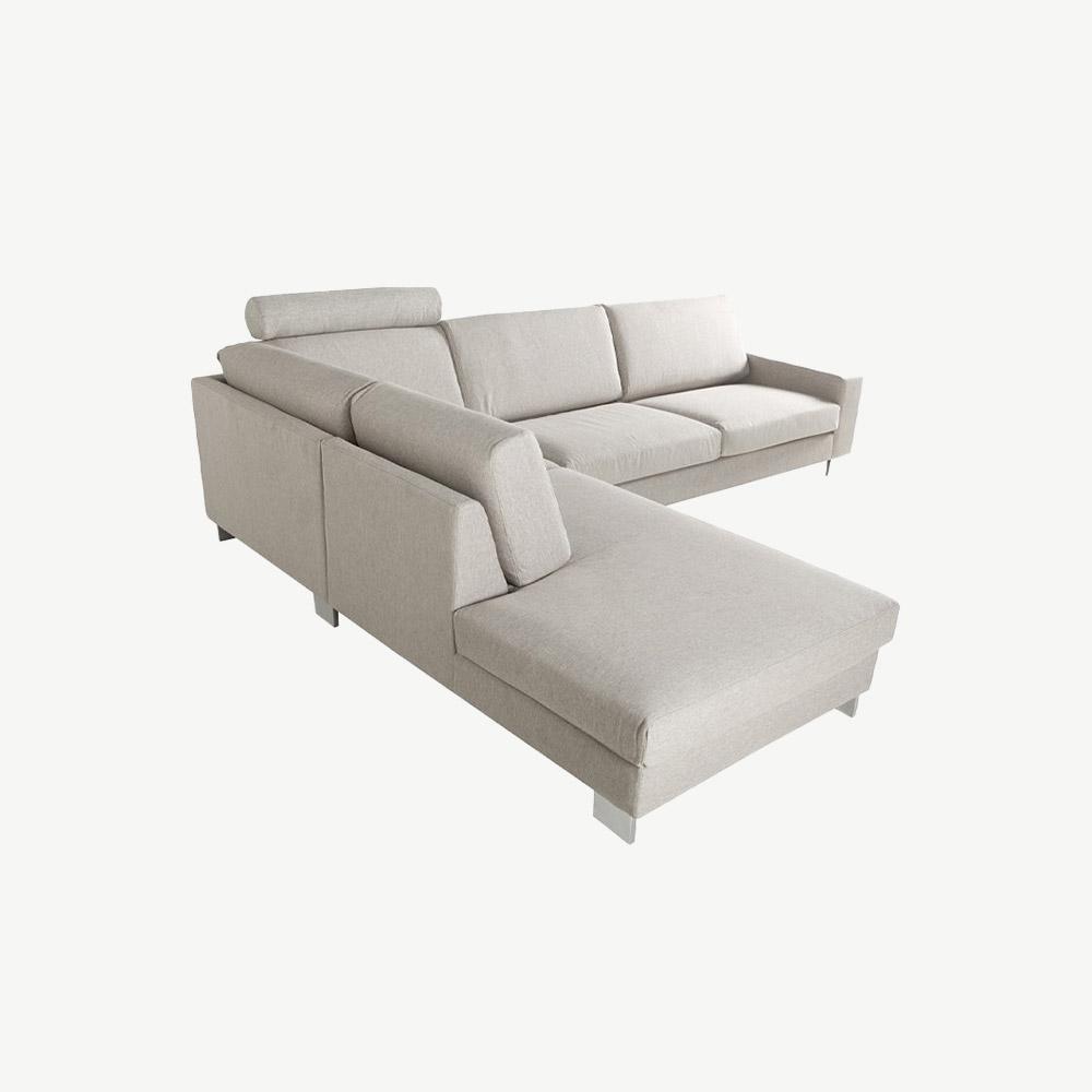 Corner Sofa 2 in Light-Brown