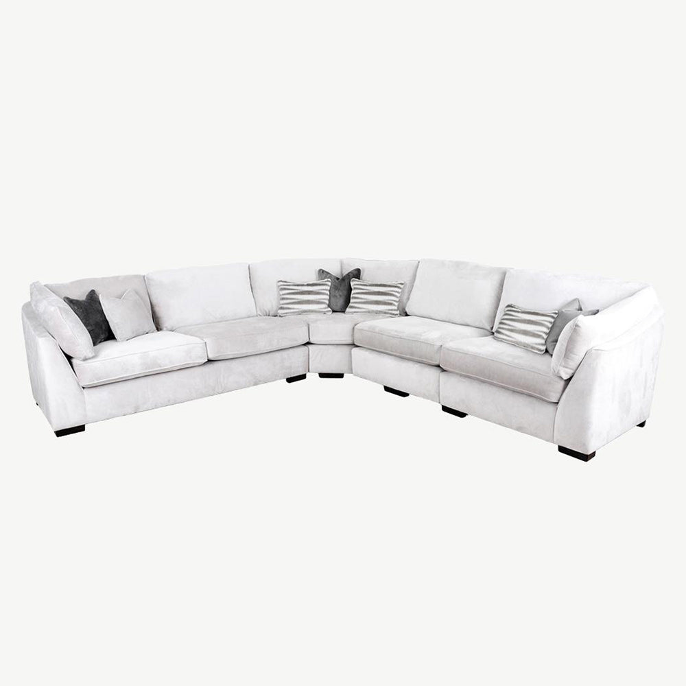 Sirius Corner Sofa in Dolce-Magnesium