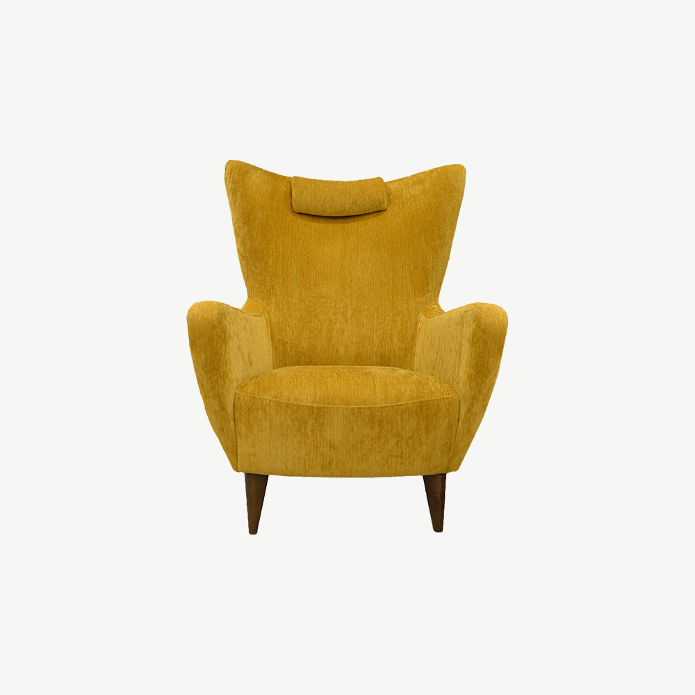 Sits Elsa Armchair in Atropa-Mustard