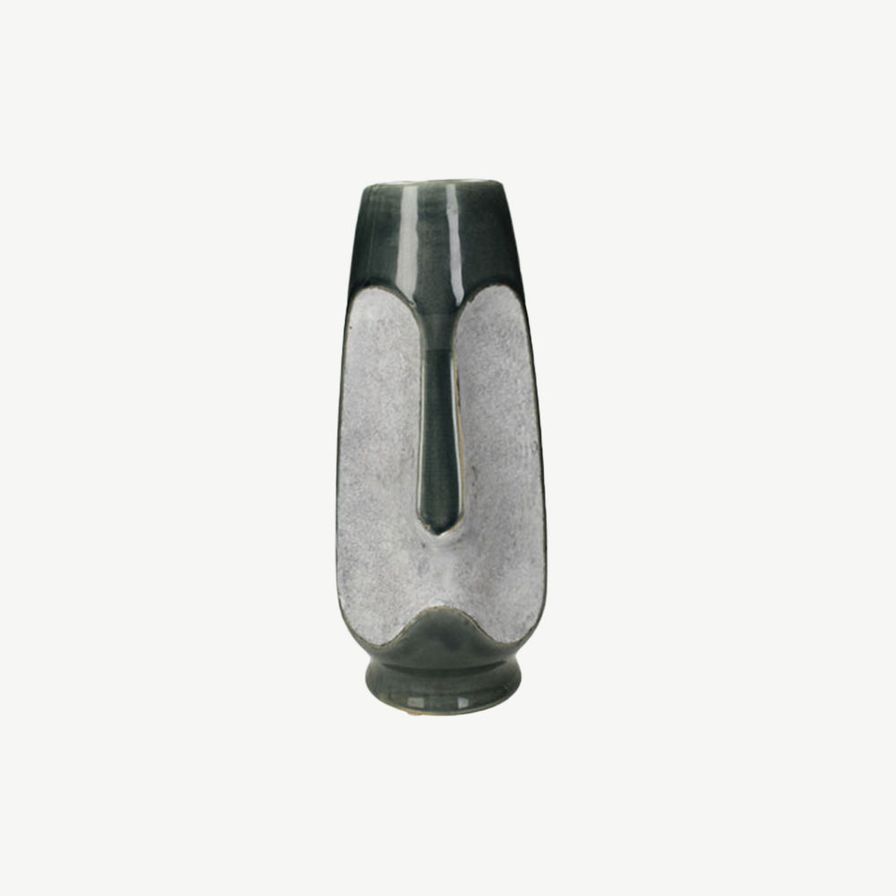 Small Abstract Ceramic Head Vase