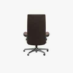 Stressless® London Office Chair Brown in Chestnut-Brown