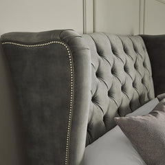 Rosemary Bedstead in Lovely-Slate 3 square
