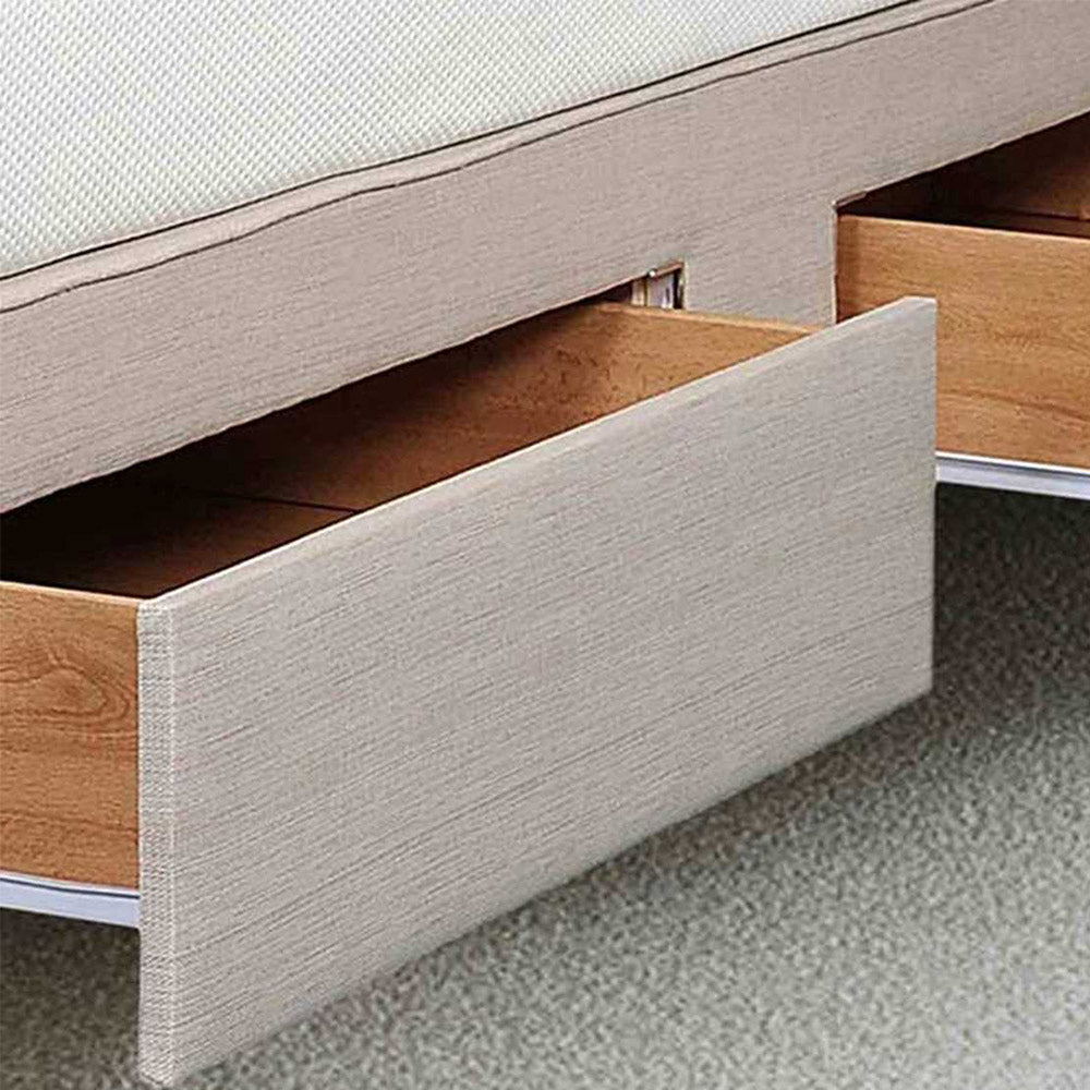 TEMPUR¬¨¬®¬¨¬Æ‚Äö√†√∂‚àö√∫ Ardennes 4 Drawer Divan lifestyle in Caramel