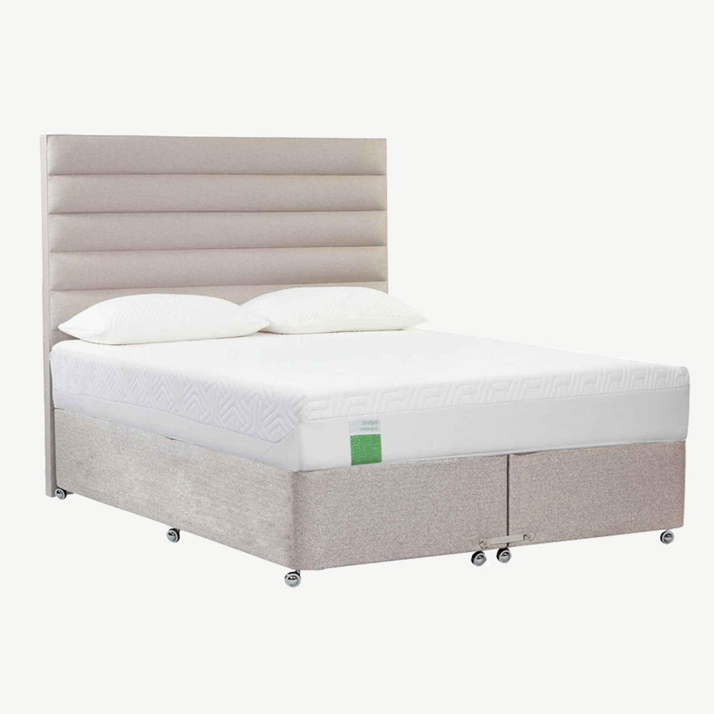 TEMPUR¬¨¬®¬¨¬Æ‚Äö√†√∂‚àö√∫ Moulton Divan in Tweed-Moonlight