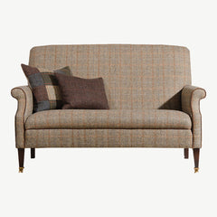 Tetrad Harris Tweed Bowmore Compact Sofa in Bracken-Herringbone