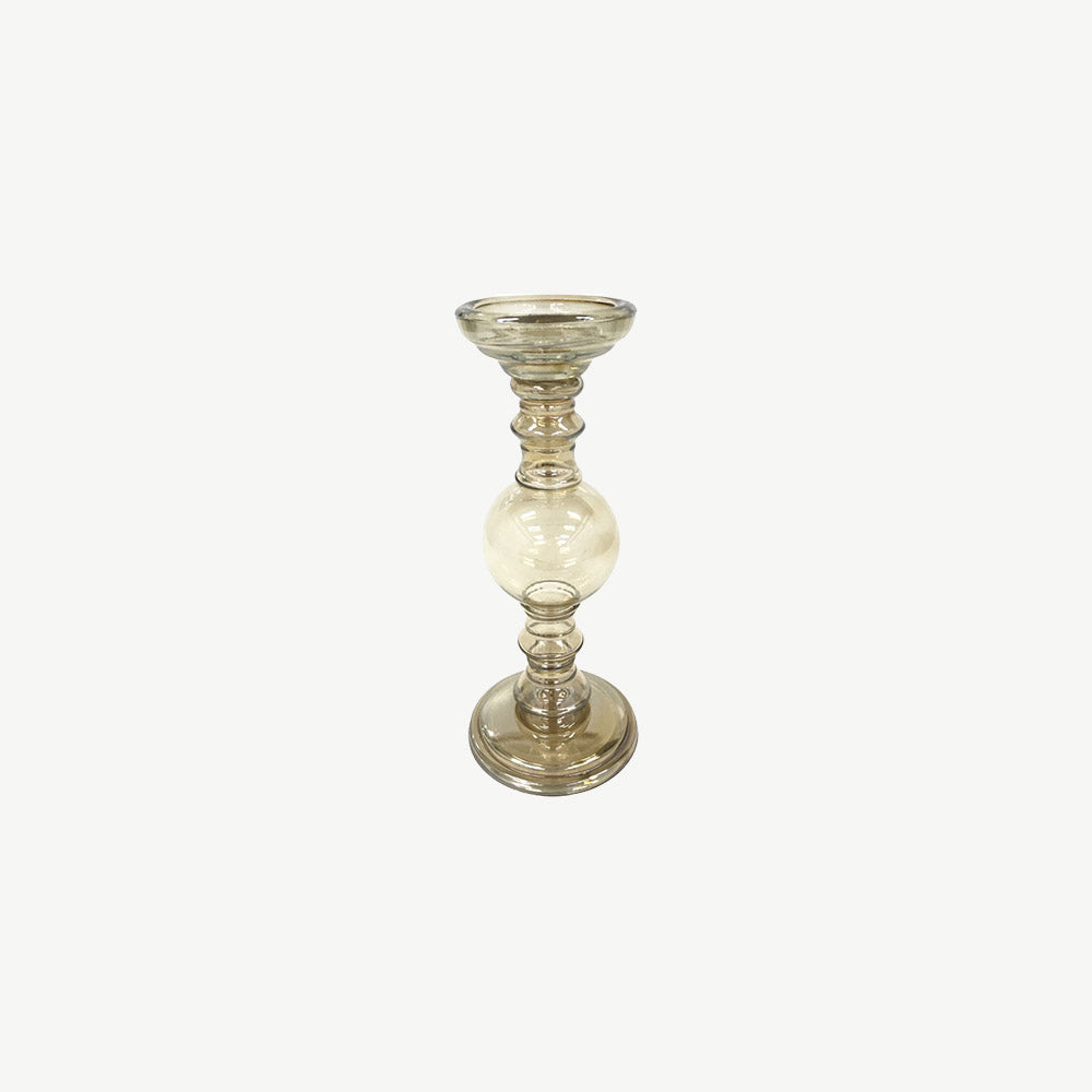 Small Copper Lustre Candle holder