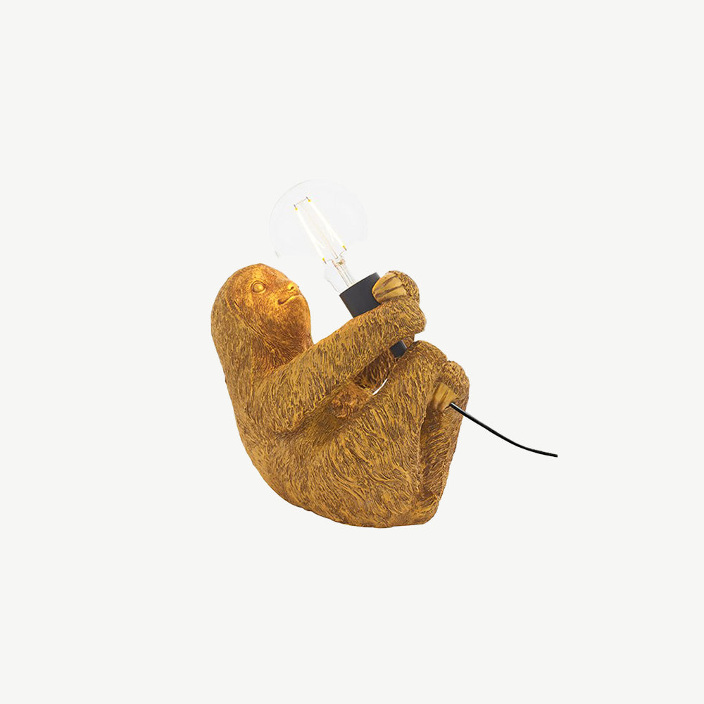 Jungle Gold Sloth Table Light - Arighi Bianchi
