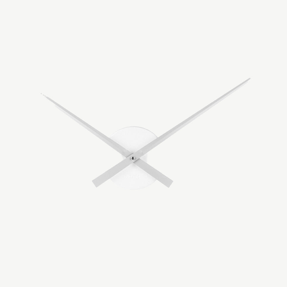 Silver Wall Clock 