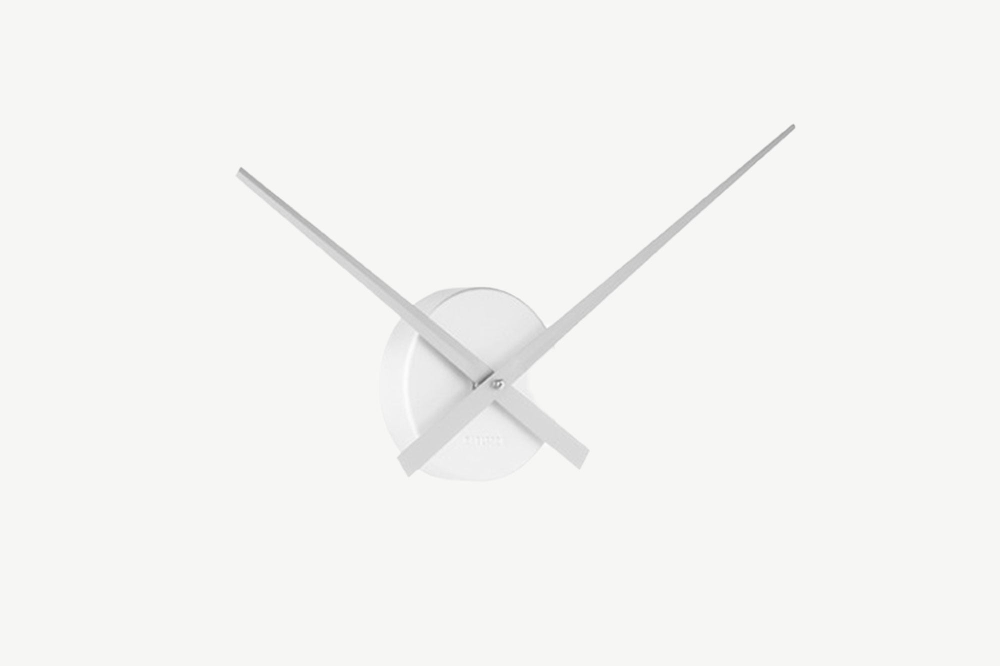 Wall Clock - Silver with hands - Arighi Bianchi