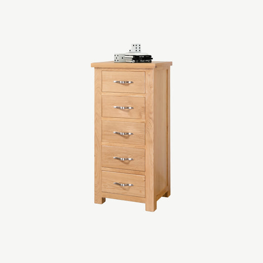 Wiltshire 5 Drawer Tall Chest