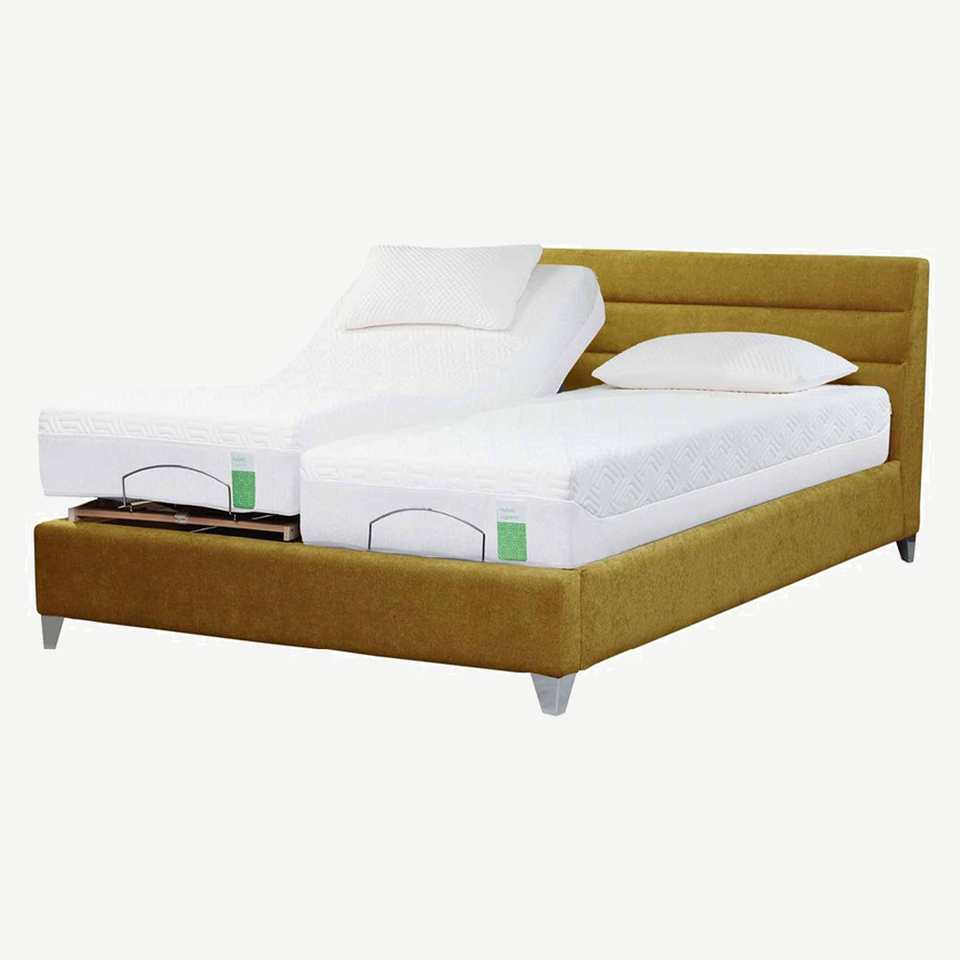 Genoa Adjustable Bedstead in Sundance-Green