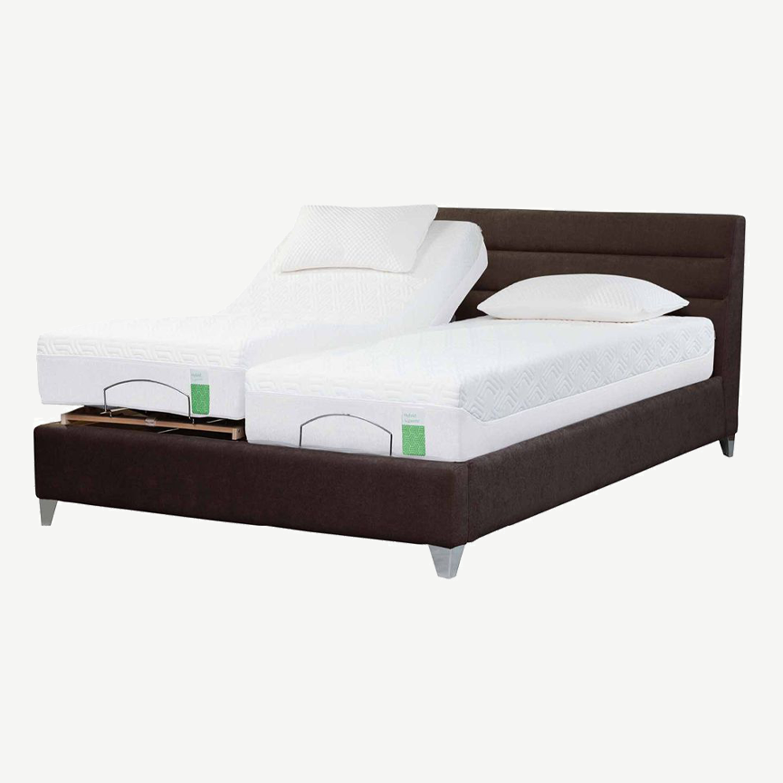 Genoa Adjustable Bedstead in Sundance-Titanium
