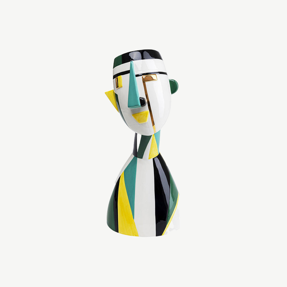 Happy Face Deco Vase