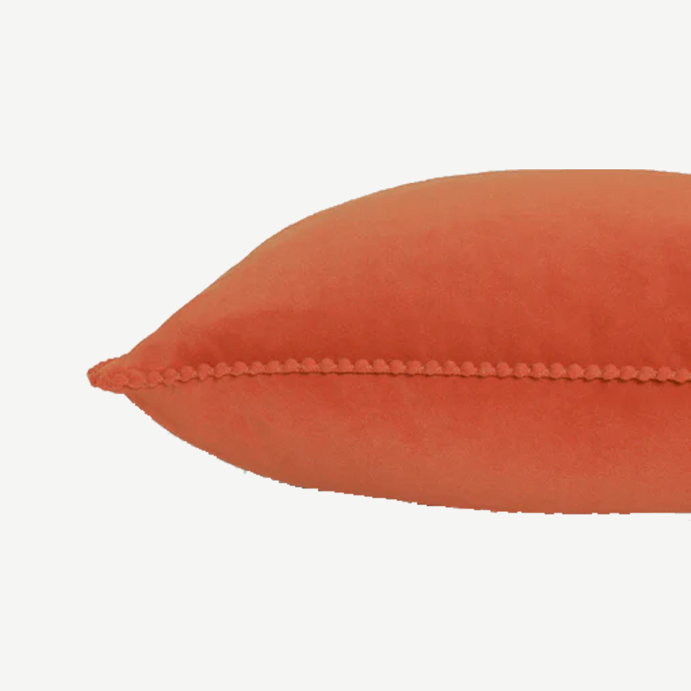 Cosmo Velvet Cushion Brick