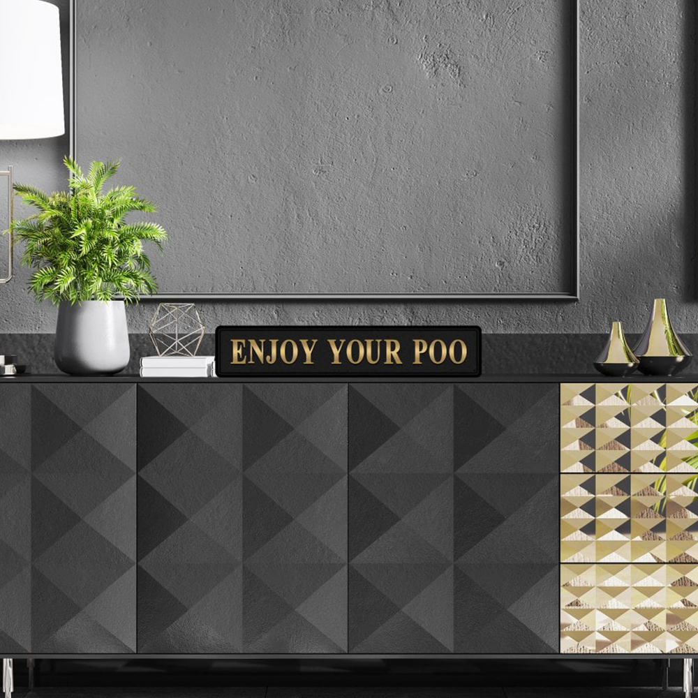Enjoy your Poo Street Sign