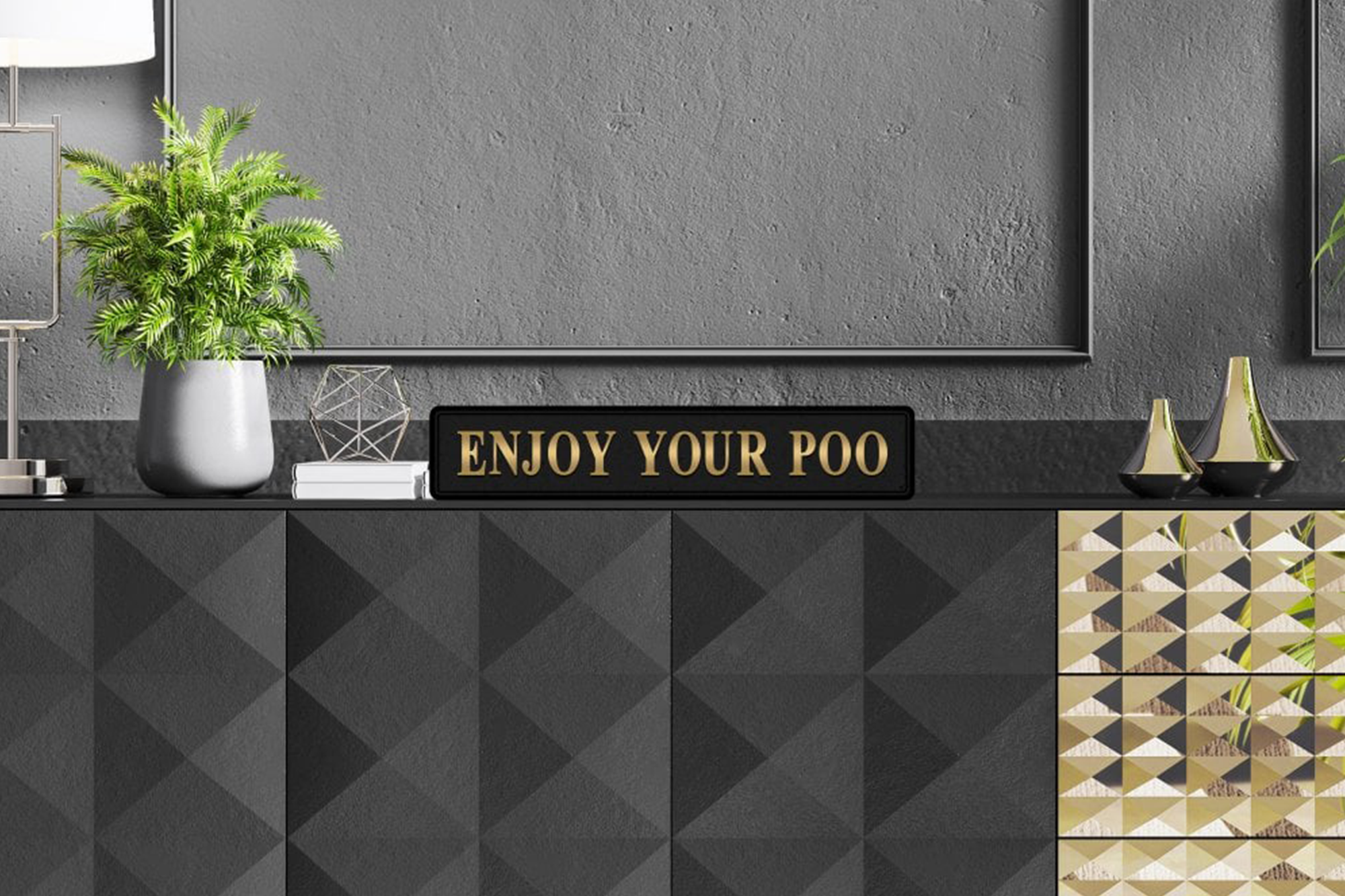 Enjoy your Poo Street Sign