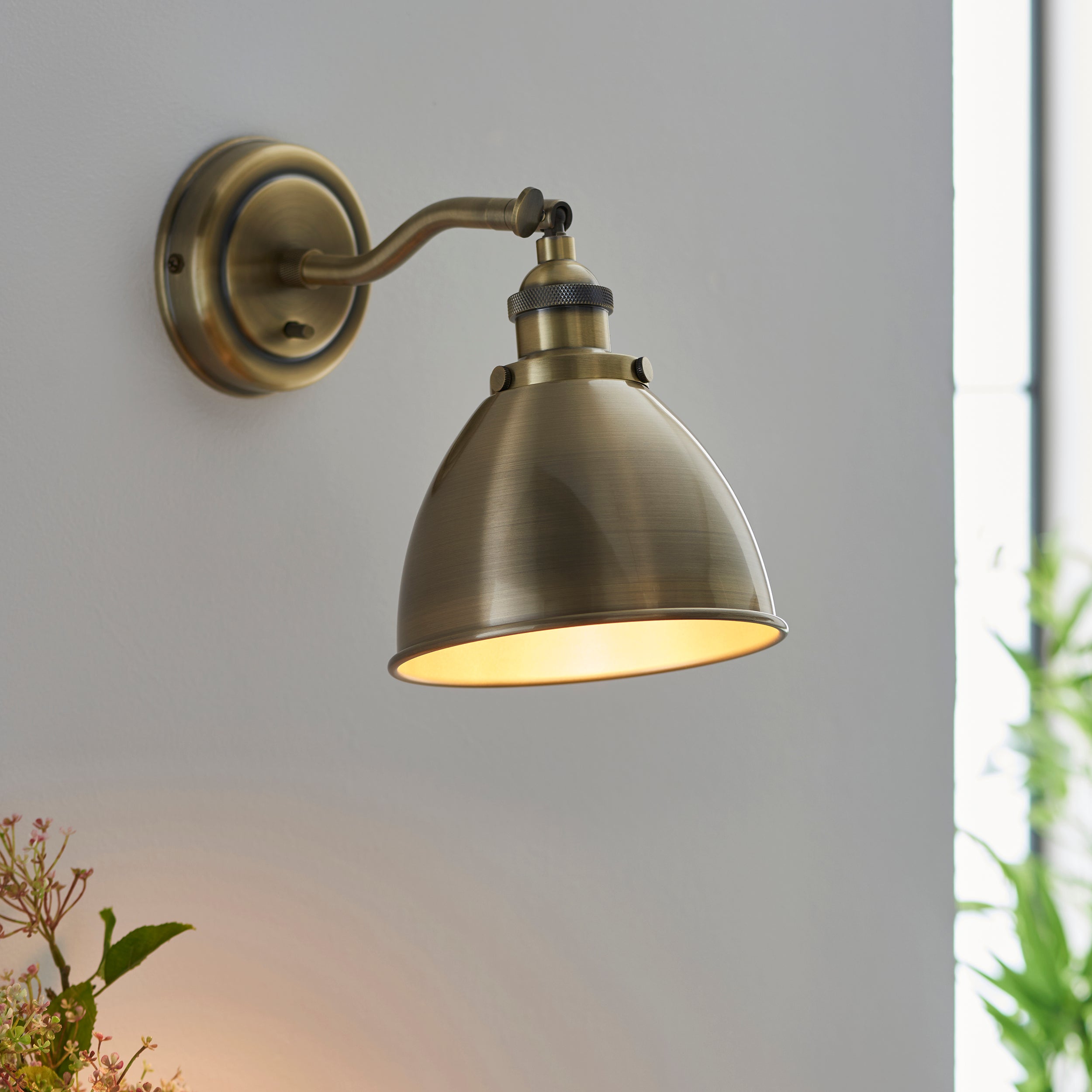 Bramall Industrial Wall Light