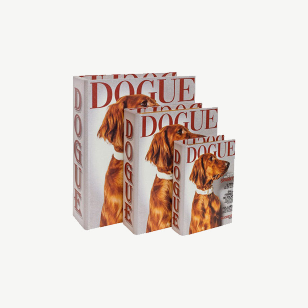 DOGUE Book Boxes SET OF 3