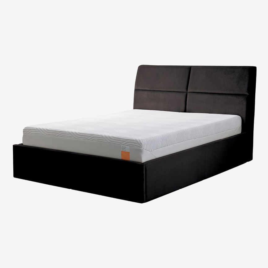 Grafton Ottoman in Sundance-Titanium