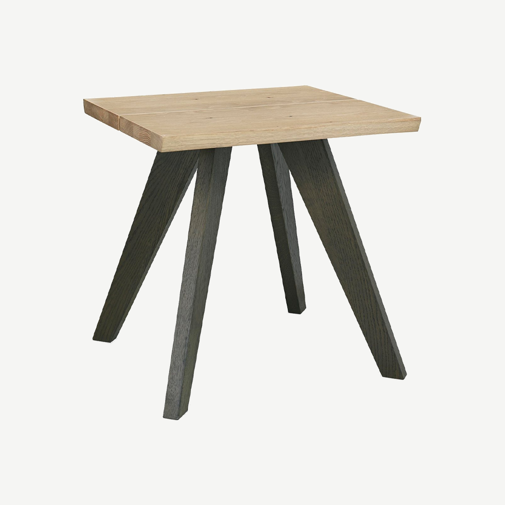 Flux Aged Oak Lamp Table