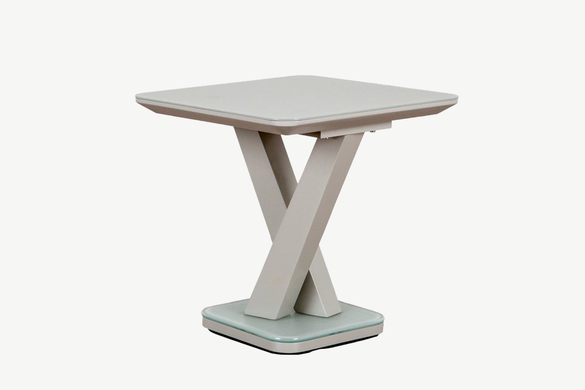 Aragon Matt Grey Lamp Table