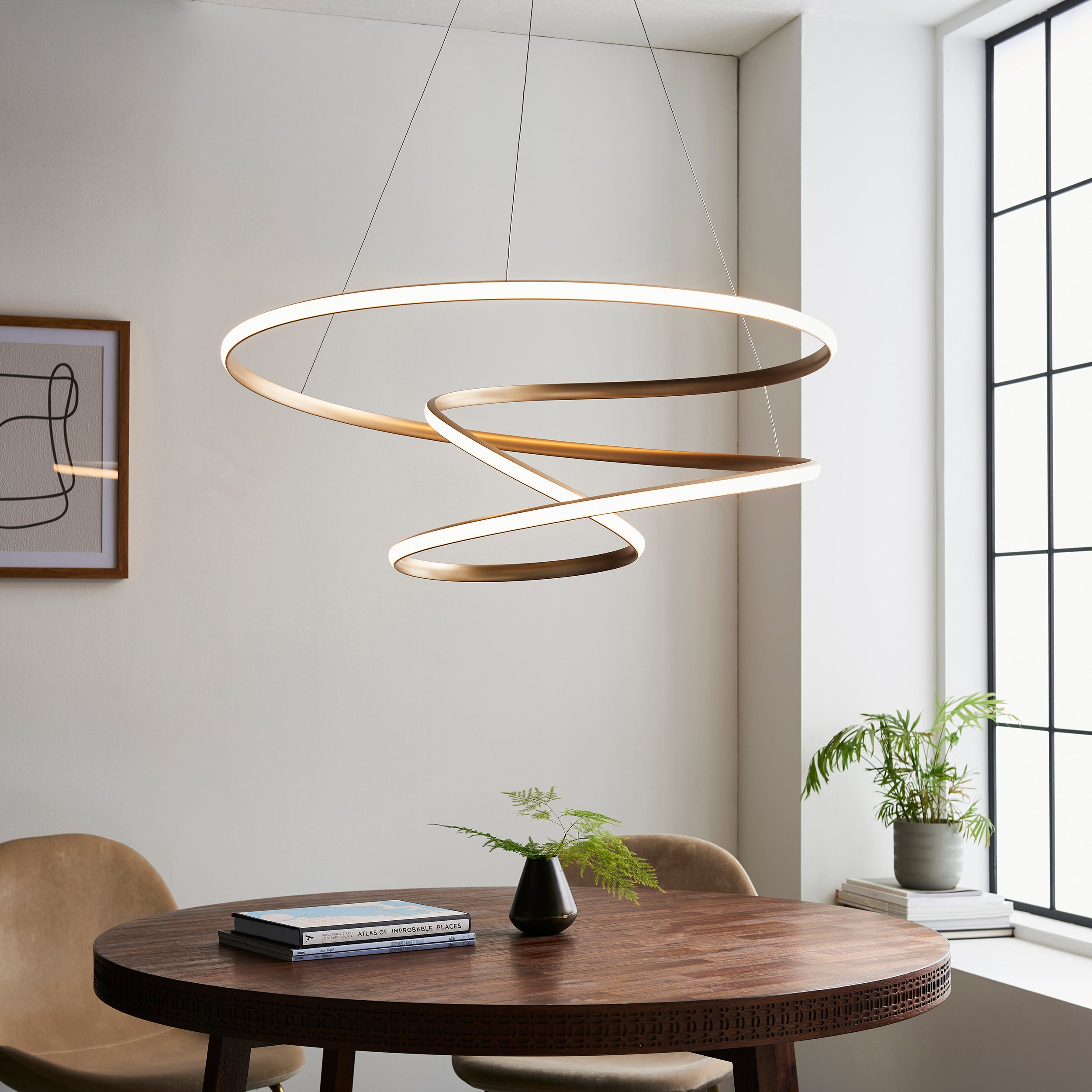 Norley Spiral Pendant