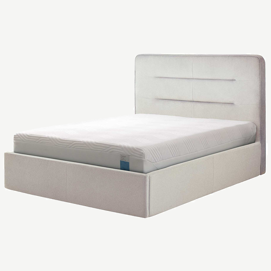 TEMPUR¬¨¬®¬¨¬Æ‚Äö√†√∂‚àö√∫ Linear Ottoman in Tweed-Moonlight