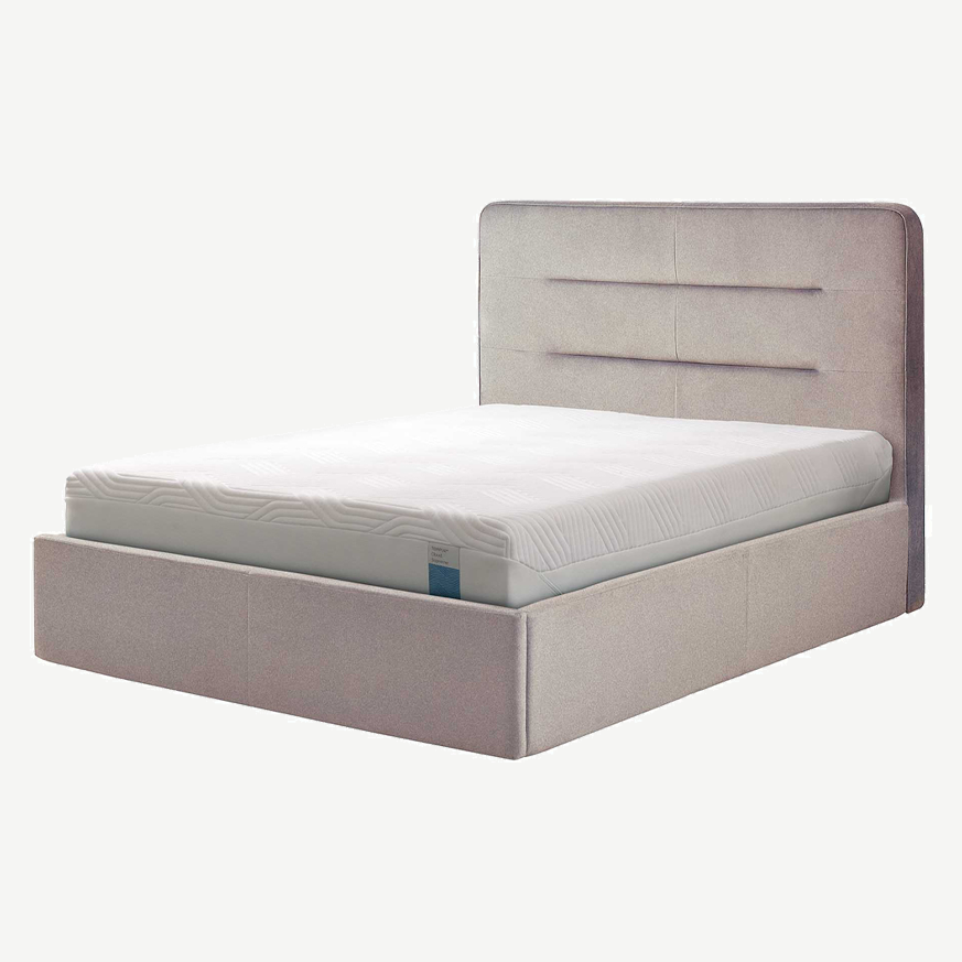 TEMPUR¬¨¬®¬¨¬Æ‚Äö√†√∂‚àö√∫ Linear Ottoman in Twill-Stone