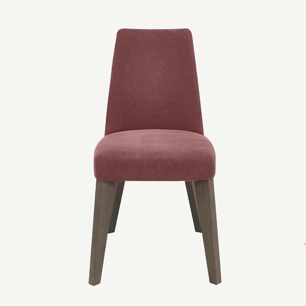 Upholstered chair in Mulberry
